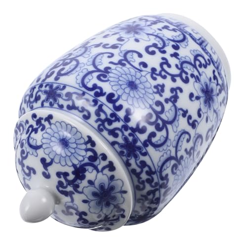 COLLBATH Vaso in per Tè Sfuso Contenitore Ermetico da Cucina Barattolo Decorativo Multifunzionale per Tisane Caffè e Spezie Conservazione Anti-umidità