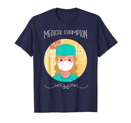 Medical Champion Cute Doctor Designs Presente Camiseta