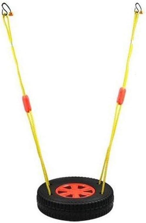 Columpios infantiles Columpio infantil ABS plástica del neumático de oscilación de la cuerda al aire libre oscilación silla colgante Balcón cubierta con la cuerda de nylon de más de 3 años de edad los