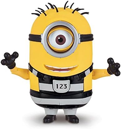 Thinkway 04ABFB56 Despicable Me 3 Talking Action Figure Jail Time Carl