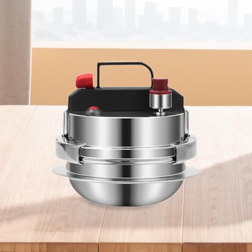 Olla a presión de aluminio inoxidable 0.8L miniatura 2