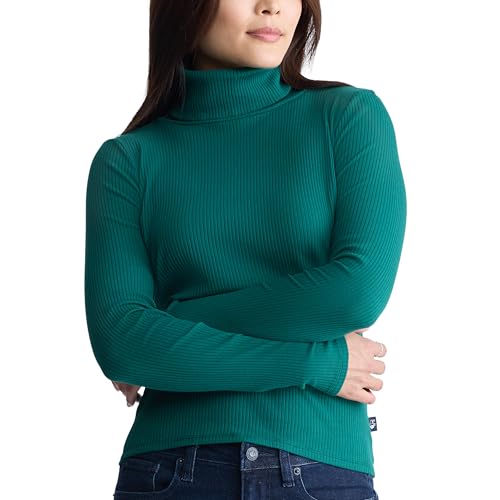 Image of Buffalo David Bitton Women's Mavra Ls Ribbed Turtleneck