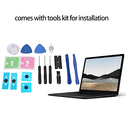 GOWENIC Laptop Foot Pads for Microsoft Surface Laptop 3 4 5, Laptop Bottom Case Feet Replacement Kit Anti Slip Foot Pads - Image 2