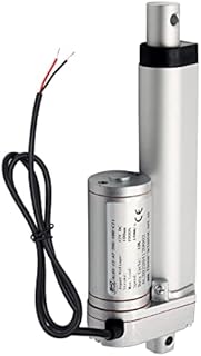 AUTTGINN Silnik liniowy, 1000 N 100 mm 12 V DC, elektryczny siłownik liniowy do samochodu, mebli, RV, do otwierania drzwi, rolnictwa przemysłowego, naczyń itp
