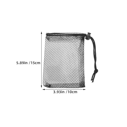 Sacs de rangement en filet respirant Beavorty avec cordon coulissant robuste x50