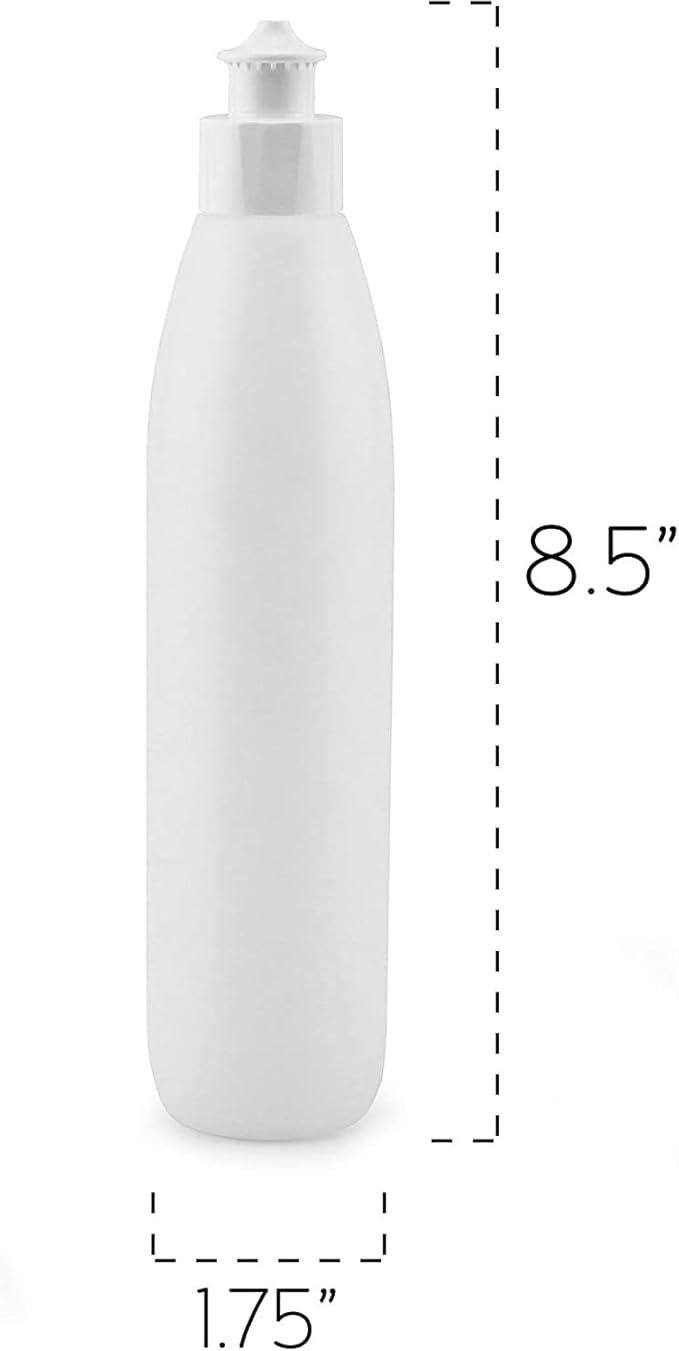 Cornucopia Botellas Exprimibles 8oz (Paquete 6) sin BPA miniatura 3