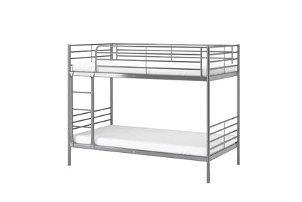 Ikea SV?RTA Bunk Bed Frame, silver-colour90x200 cm (35 3/8x78 3/4 