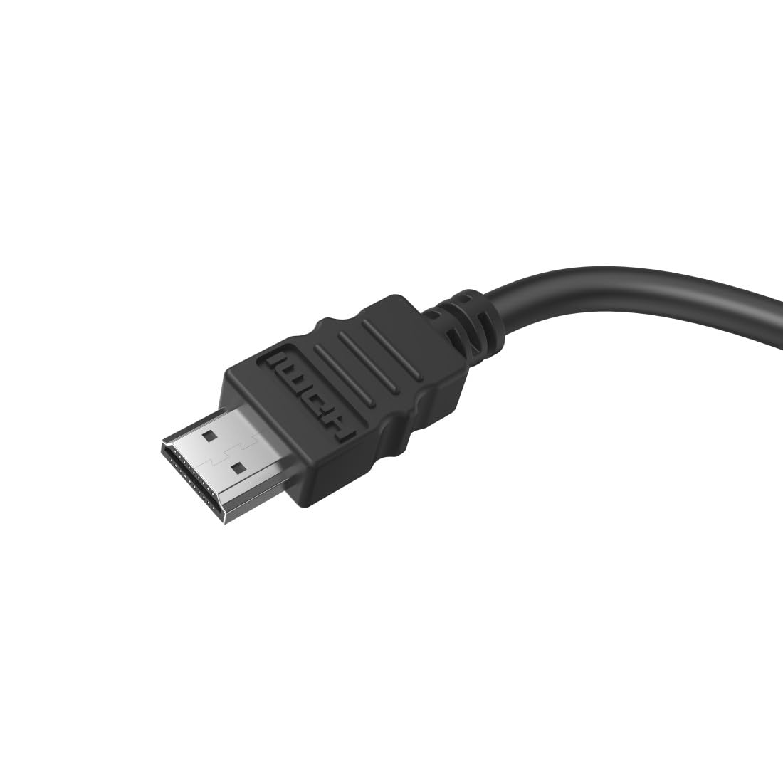 Hama HDMI cable for audio and video data transfer (transfer rate up to 10.2 Gbit/s, 340 MHz throughput, max resolution 1080p, basket, 1.5m) black