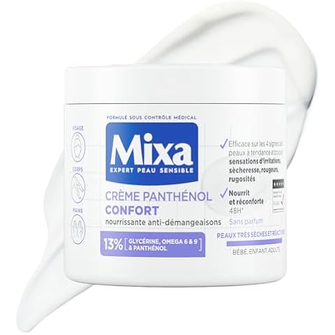 Crème Panthénol Confort Mixa Cover