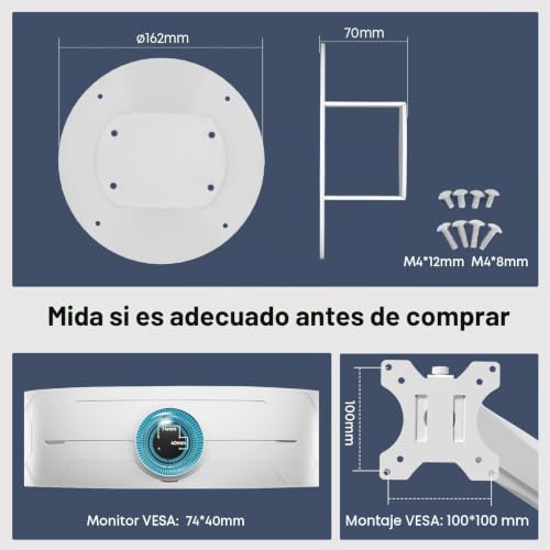 Cómo colgar Samsung Odyssey G9 con el adaptador VESA 100x100 de PUTORSEN 2