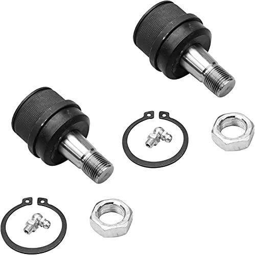 Detroit Axle - 4WD Front 11pc Suspension Kit for 94-97 Dodge Ram 2500, Upper Lower Ball Joints Outer Inner Tie Rods Track Bar Adjustment Sleeves 1994 1995 1996 1997 Replacement