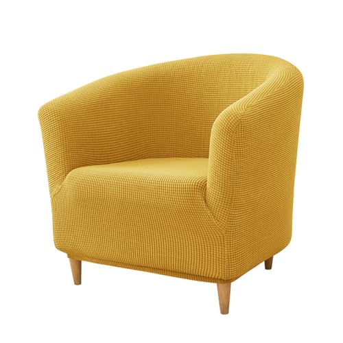 Hearda Jacquard Housse de fauteuil 1 place, universelle, élastique, couvre-fauteuil avec accoudoirs, antidérapant pour cocktail, pour salon, chambre à...