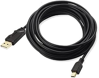AllEasy 15ft/4.5m Mini USB Cables, 5 Pin USB 2.0 Type A Male Mini