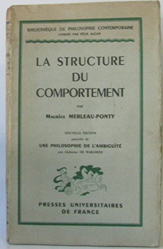 Structure du comportement (la) [French] 2130435343 Book Cover