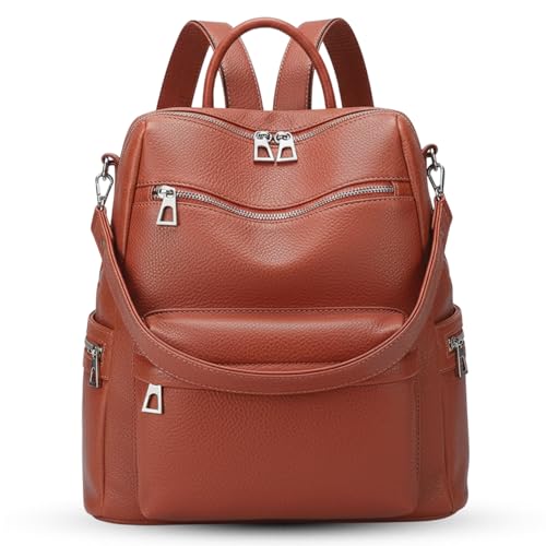 Image of Ethnic Style Waterproof Oxford Backpack for Women & Girls | Fashion Travel Canvas Look Nylon Bag | Large Capacity Printed Laptop Backpack for College