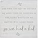 We Were Tired of Sleeping in & Doing Whatever We Wanted, So We Had A Kid - Rustic 5.25 x 5.25 inch Wood Sign - Small Talk Squares Collection by Simply Said STS1527