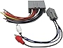 Gxcdizx New Car Stereo Radio Wiring Harness Adapter Plug Fit for Ford 2005-2007 Escape (with Factory subwoofer)