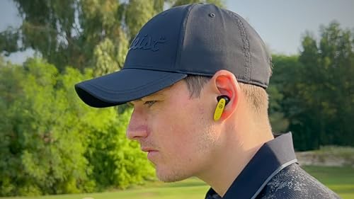Écouteurs GPS de Golf avec Mesure Distance Tir Obstacles et Étui sans Fil