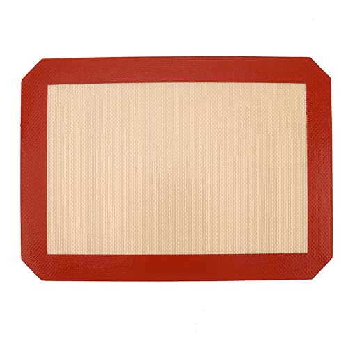 MUNEFE Oilproof Baking Mat, Silicone Baking Mat, Nonstick Baking Mats, Suitable for All Baking and Freezing Needs In The Kitchen (420x295)