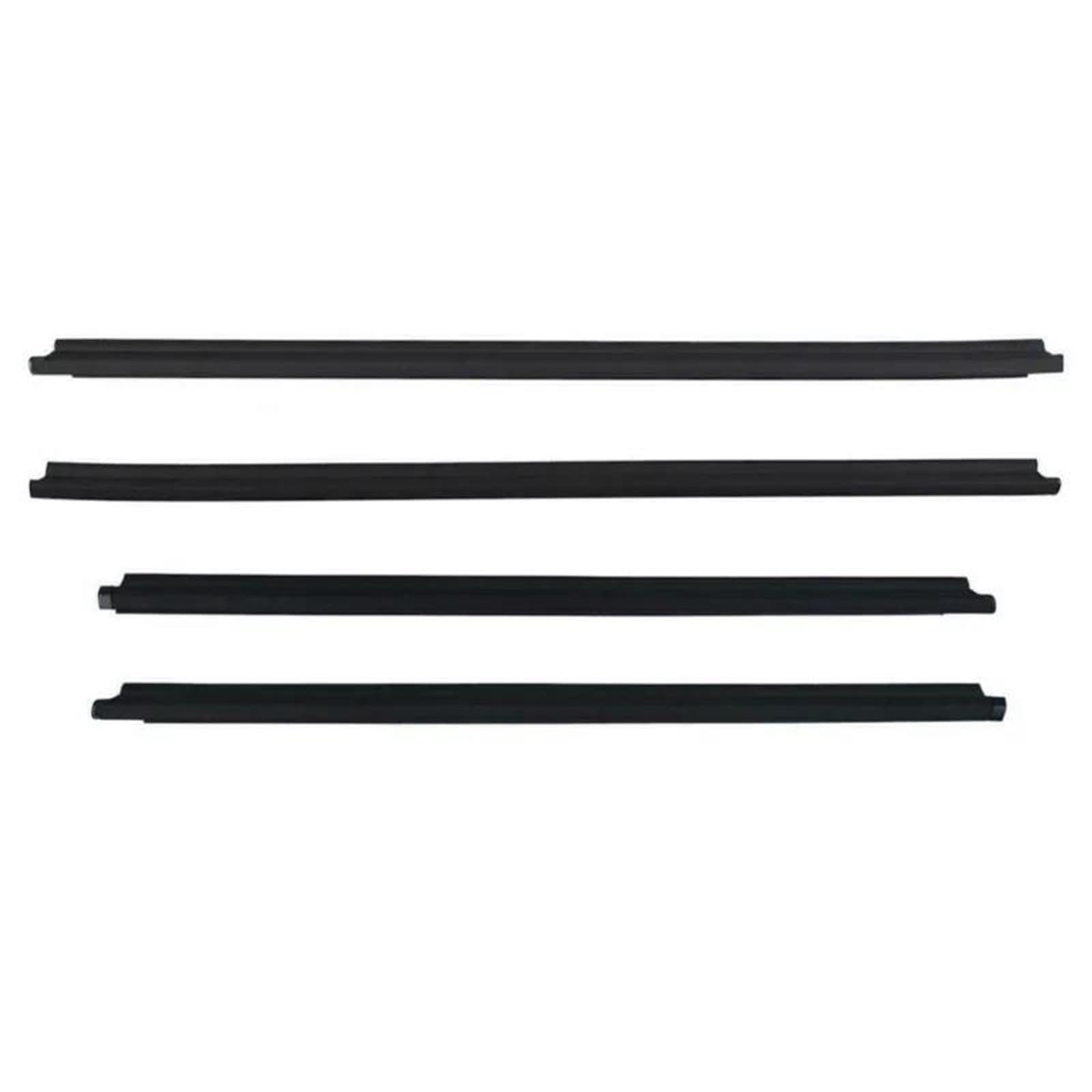 Ysdsls One Color Car Window Glass Sealed Strip Side Wheatherstrip For Toyota For Fortuner 2004-2015