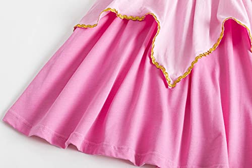 Disfraz completo de Princesa Aurora para niñas miniatura 5