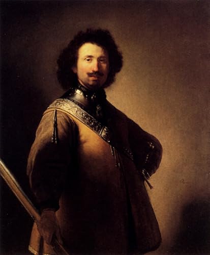 Pintura Joris De Caullery Rembrandt para paredes vacías en despachos