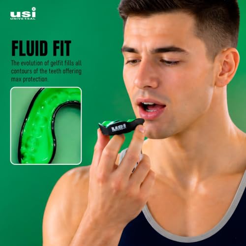 USI UFeel Gel Blue Mouth Guard, 2 Pack - Image 3