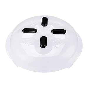 Magnetic Microwave Cover for Food Microwave Splatter Cover 11 12 Clear Microwave Plate Cover Dish Covers for Microwave…