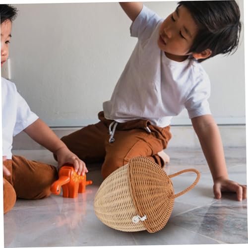 Panier de rangement polyvalent avec couvercle boîte de jouets de salon - 7