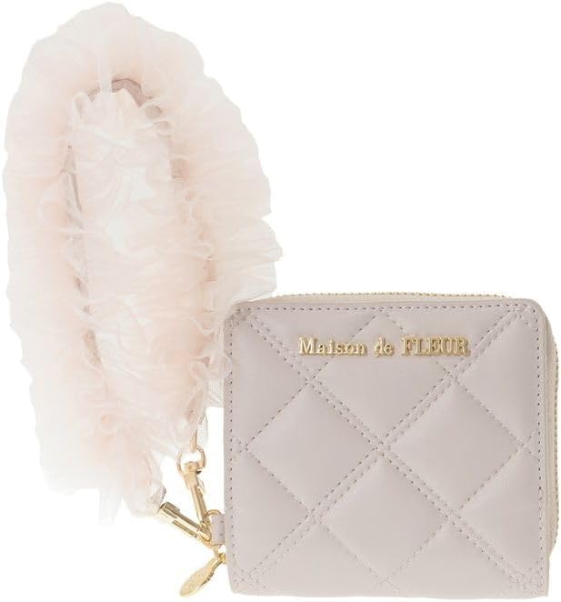 [メゾン ド フルール] 財布 チュールストラップウォレット