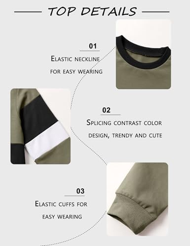 Image of Toddler Boy Clothes Long Sleeve Hoodie Sweatsuits Tops and Pants 2Pcs Boys Fall Winter Outfits Set