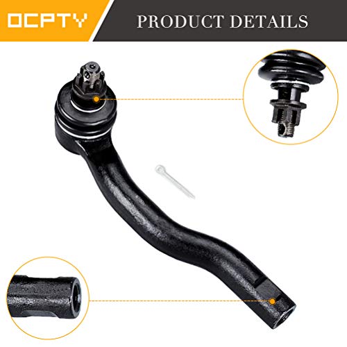 Ocpty - New 2-Piece Fit For 2007-2012 For Mazda Cx-7 Cx-9 All Models-2 Front Outer Tie Rod End Link Passenger Driver #TOP1