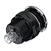Alamor 25V-250V Interruptor De Baño Neumático Aire Botón Kit De Basura Eliminación...