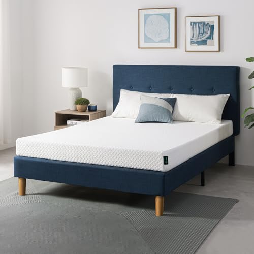 Zinus Full Mattress, 6 Inch Cooling Essential Foam Mattress, Affordable Mattress, Mattress in a Box, CertiPUR-US Certified with Pressure Relief & Cool Sleep, Full,White