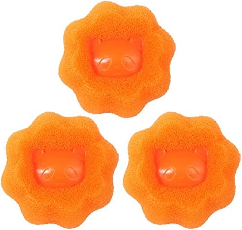 Pet Hair Remover for Laundry,3 Pack Laundry Balls Dog Hair Remover for Laundry Fur Zapper Pet Fur Remover – Dog Fur Remover Laundry Pet Hair Catcher Laundry Lint Collector