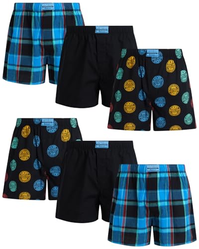 Lucky Brand mens Lum 6pk Wb