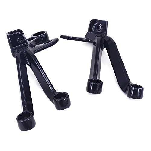 Pedane posteriori nere per pedane poggiapiedi