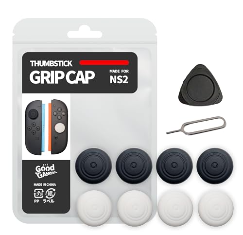 TGG Switch 2 Joy-Con 2 Rg[[p t[N FREEK Obv Lbv 2 8iLbvFʌ^/FFubN/zCgjThumbstick Grip Cap for Switch 2 Q[ XeBbN GC 