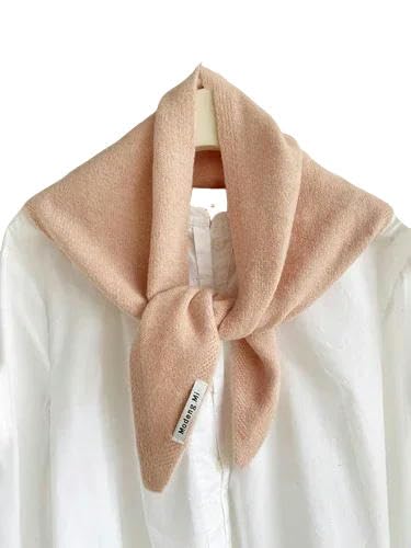 YJHLY Pink Tartan Women's Scarf - Acrylic Material - Multifunctional - Warm & Soft - Classic Style - Gift Idea