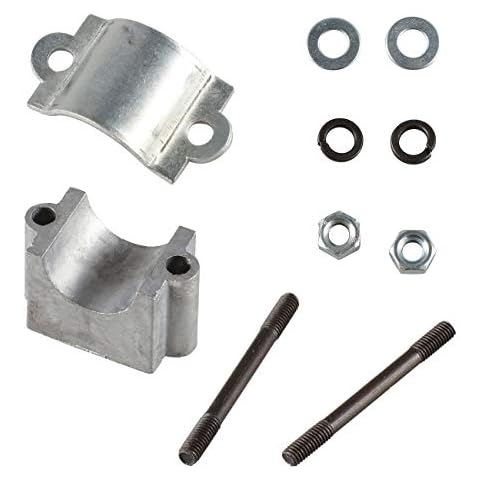 jtfrkope Motor Mount Block and 6mm Studs Set to Engine Motor kit, 2 Stroke Gas Motorized Bicycle 49cc 50cc 60cc 66cc 80cc 100cc Cover