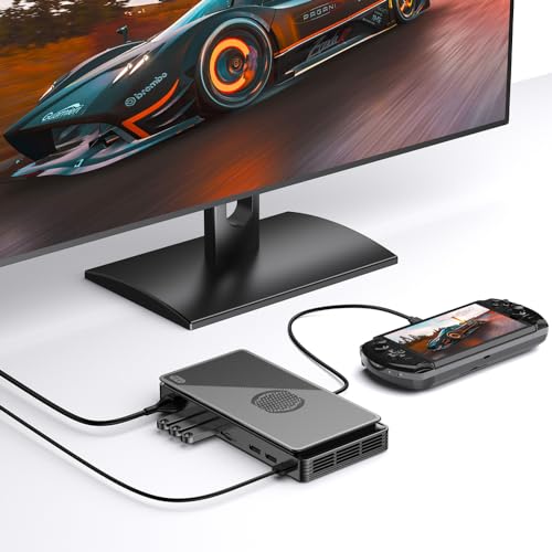 Image of GPD G1 eGPU Graphic Card Dock Expansion Card with Radeon RX 7600XT 8GB GDDR6 RDNA3.0 6nm 8GB GDDR6 Oculink SFF-8612 Thunderbolt connectivity