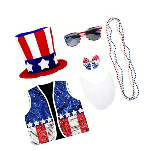 Costume bleu de danse patriotique idéal pour vos réunions communautaires