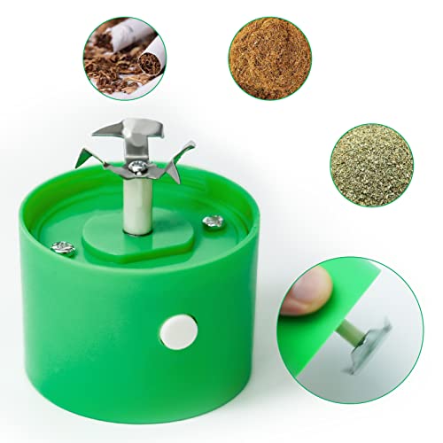Electrical Metal Aluminum Herb Tobacco Grinder Cracker Crusher Spice Smoke Grinders 1 Pc (Green) #TOP3