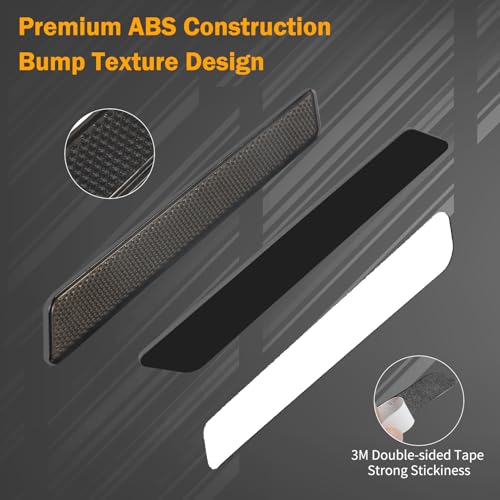 Reflectores negros para alforjas de moto miniatura 4