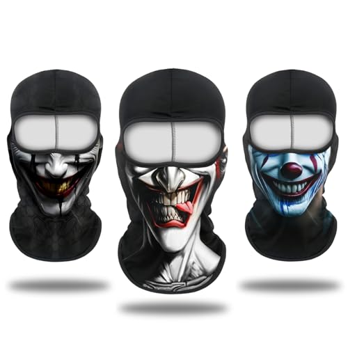 Image of Balaclava Mask 3D Print Full Face Mask Cooling Neck Gaiter Sun Protection Face Cover Mask Windproof Ski Mask