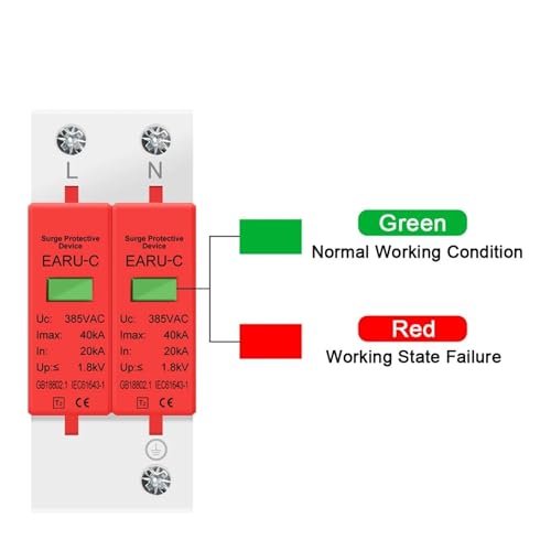 Pararrayos SPD CC 500V de bajo voltaje para la protección contra sobretensiones en casa 3