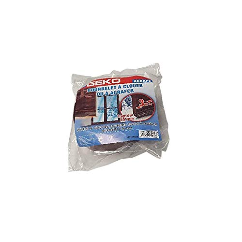 BOURRELET A CLOUER 65 MM X 3 M MARRON - GEKO