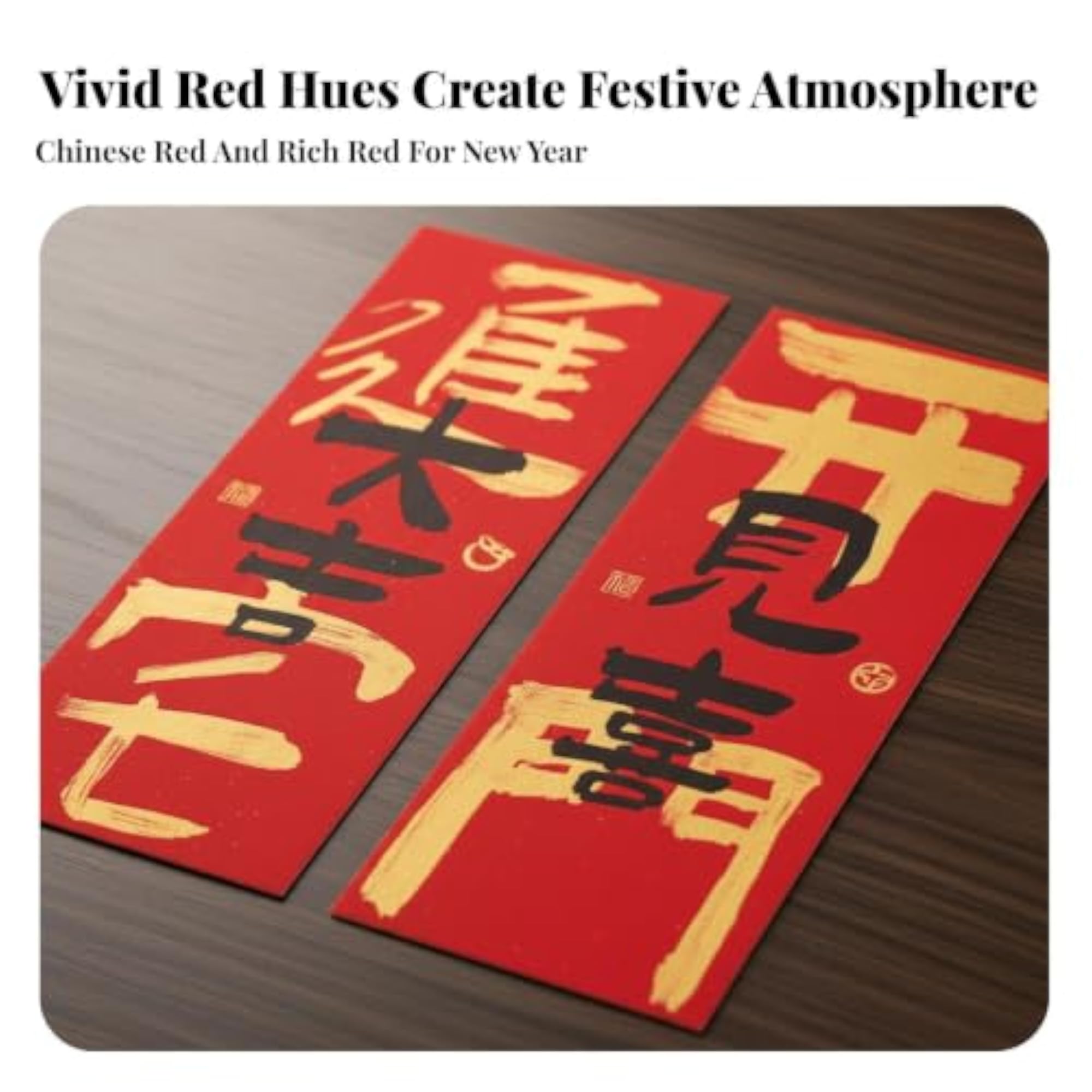 Spring Festival Couplets Door Sticker, New Year Decor