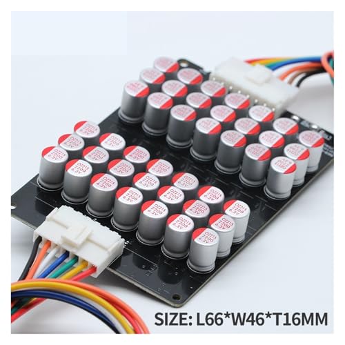 Tablero ecualizador y equilibrador de baterías 54 V, 14S, para baterías de litio Lipo, ecualizador activo miniatura 4