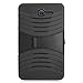 Alcatel OneTouch PIXI 7" Case,BNY-WIRELESS (TM) Rugged High Impact Hybrid Drop Proof Armor Defender Full-body Protection Case Convertible Built in Stand for Alcatel OneTouch PIXI 7-Black